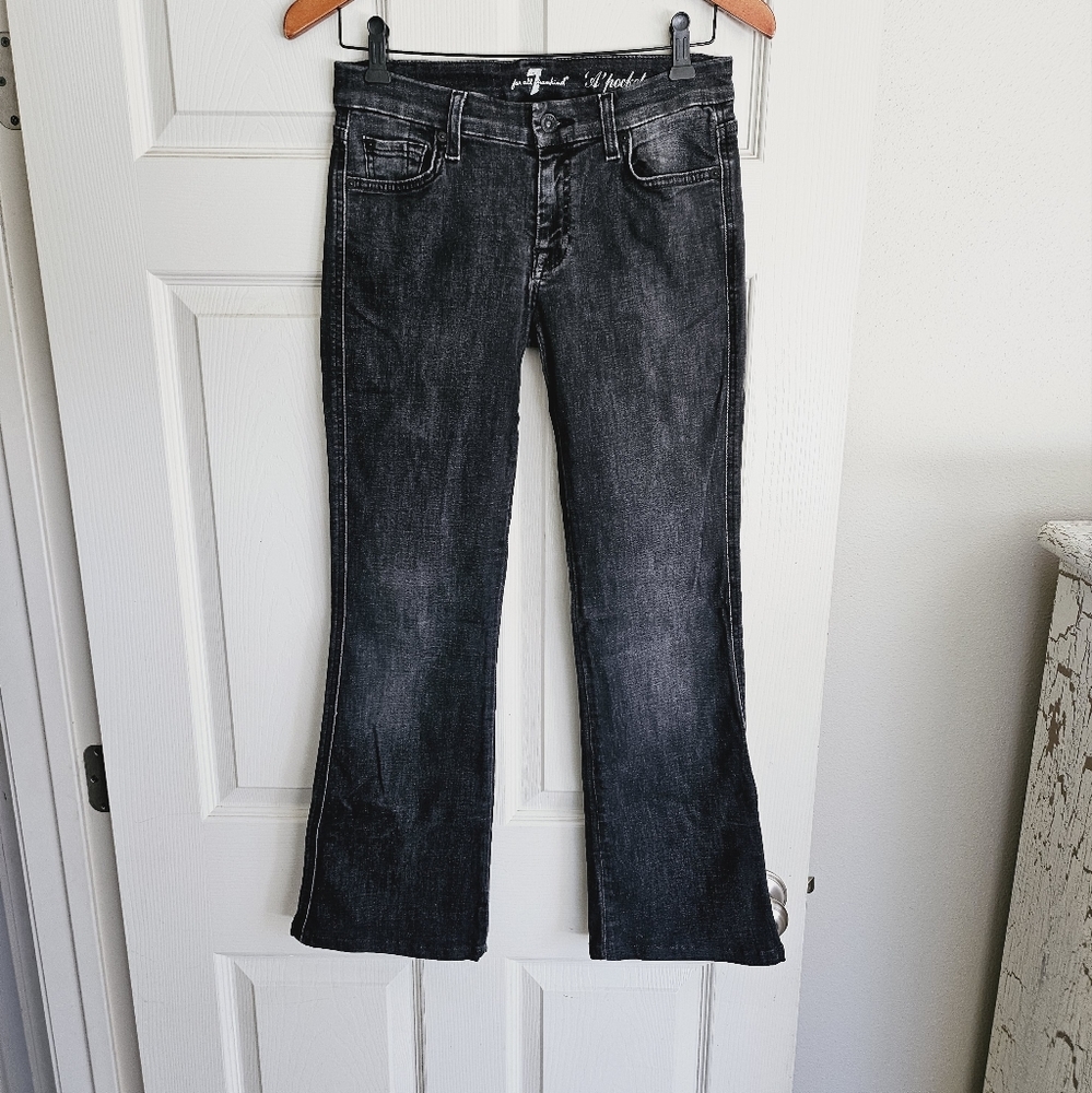 74AM Black 27 Actual 29x29 A Pocket Jean Excellent